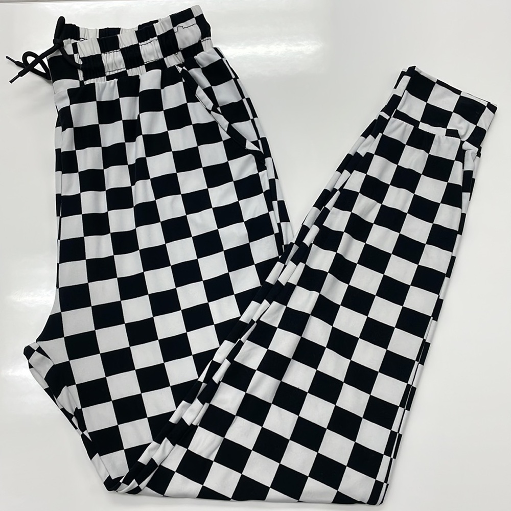 Checkered Soft Pant with Pockets